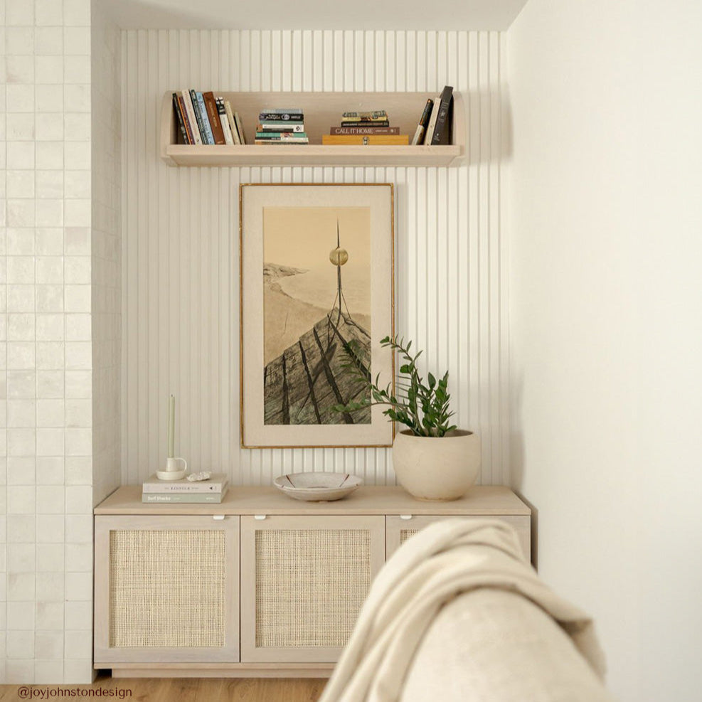 Paneles de pared de listones que se pueden pintar