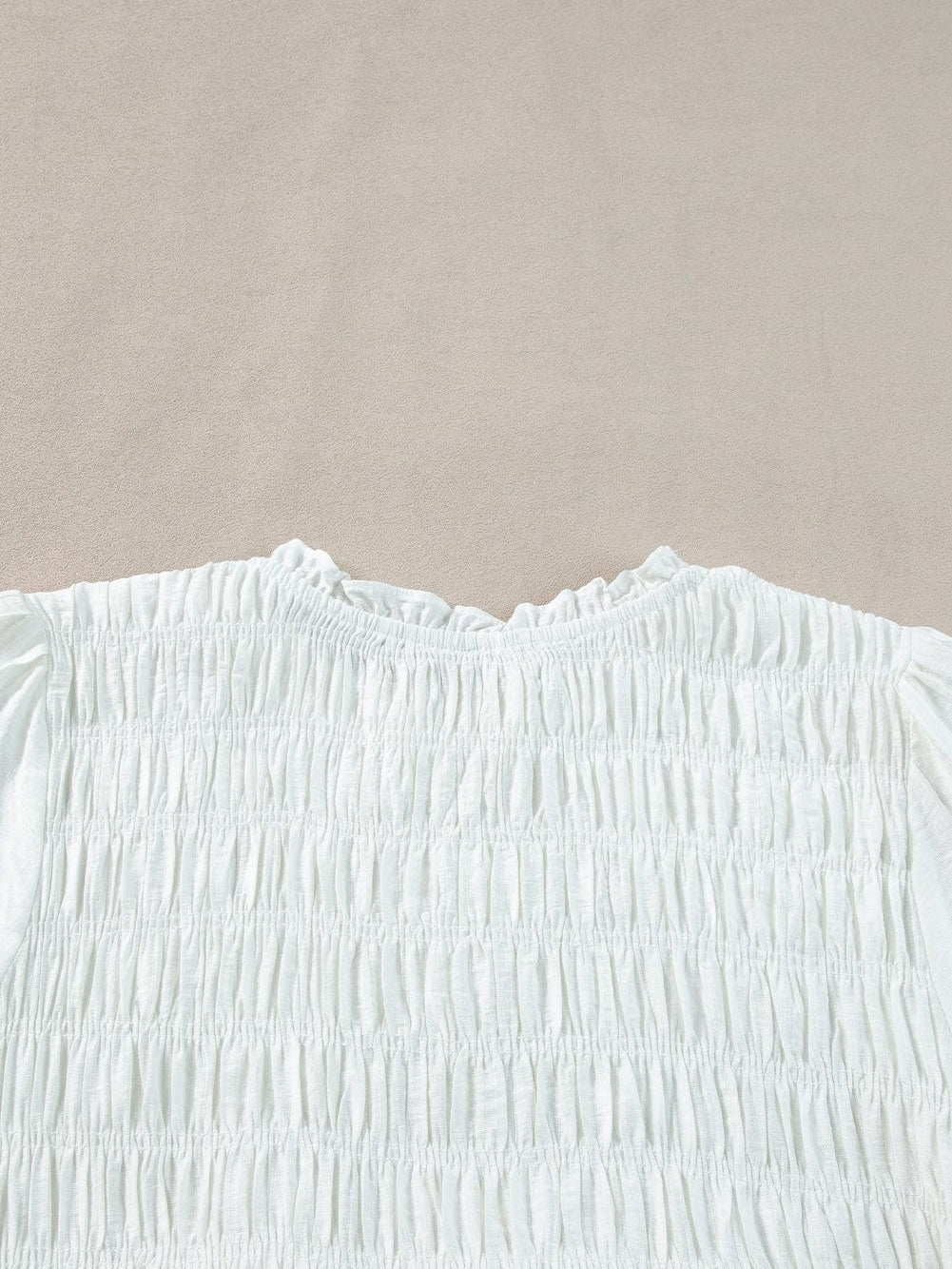 Off-Shoulder White Mini Dress