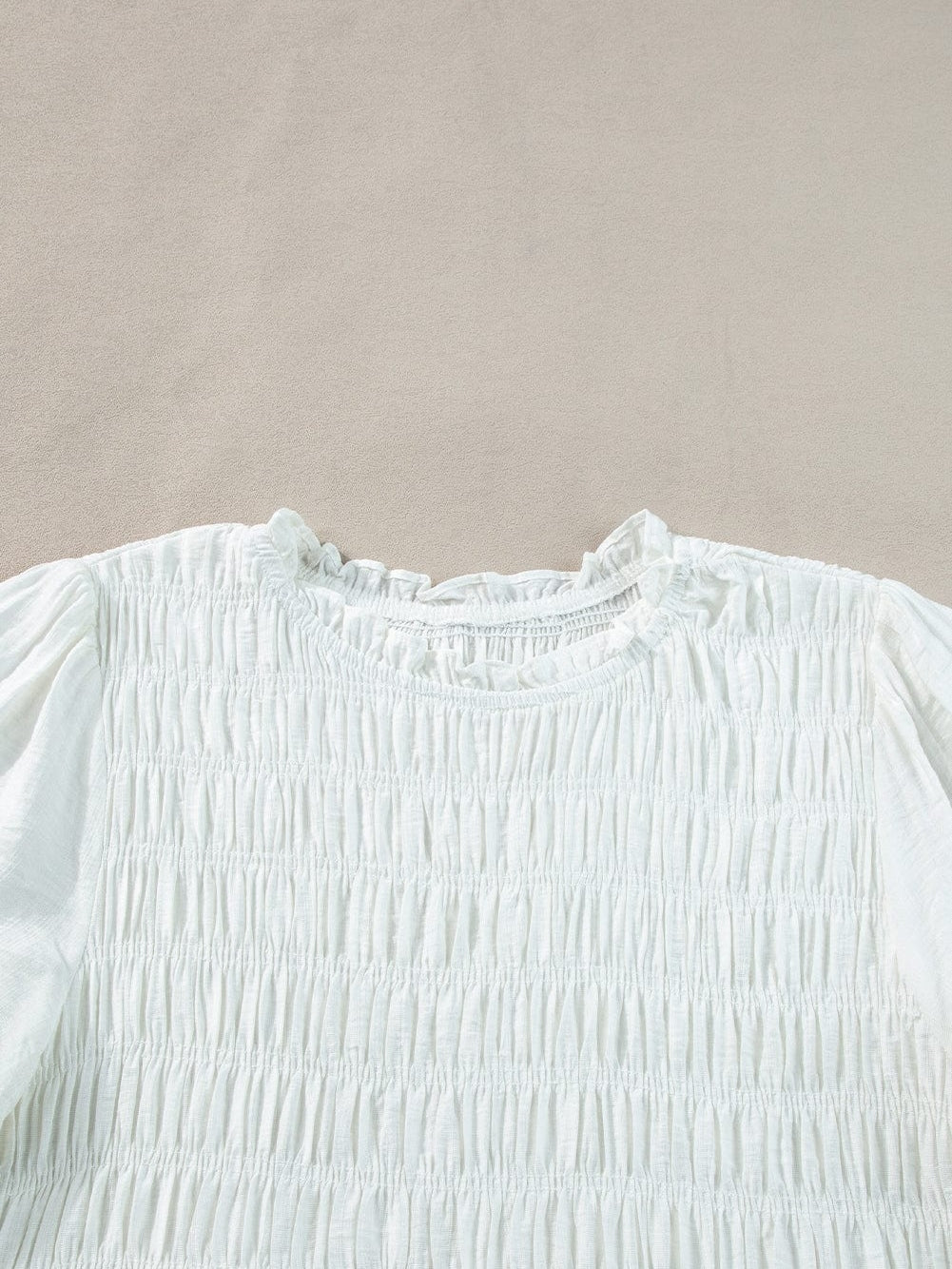 Off-Shoulder White Mini Dress