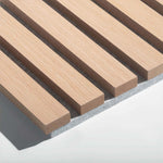 White Oak (Grey Felt) Willow Panel (8' height)