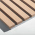 White Oak (Grey Felt) Willow Panel (8' height)