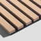 White Oak (Black Felt) Willow Panel (8' height)