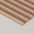 Paneles de madera estriados