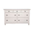 Winchester 7 Drawer Dresser, White