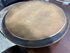 Cabeza de barril de roble terminada con respaldo instalado (tapa, tapa de barril, madera, vino, whisky, marcas de tonelería, regalo para él, papá, proyecto)