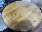 Cabeza de barril de roble terminada con respaldo instalado (tapa, tapa de barril, madera, vino, whisky, marcas de tonelería, regalo para él, papá, proyecto)