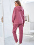 Women's Breathable Fleece Hoodie and Pants Set