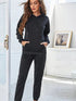 Women's Breathable Fleece Hoodie and Pants Set