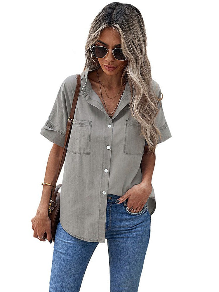 Women's Oversized Denim Shirt