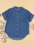 Women's Oversized Denim Shirt