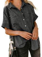 Women's Oversized Denim Shirt