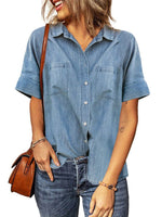 Women's Oversized Denim Shirt