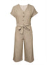 Button-Down Jumpsuit