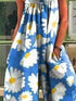 Floral Print Wide Leg Jumpsuit for Women