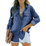 Oversized Denim Shirt
