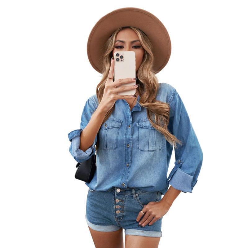 Vintage Denim Shirt