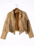 Women's Tassel Detail Suede Jacket