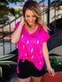 Heart-Patterned Lounge Set