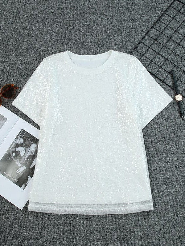 Lovely Sequin Top