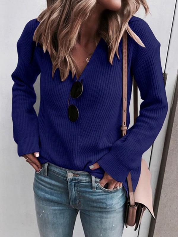 Relaxed Fit Knit Sweater
