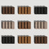 Exterior Wood-Look Composite Slat Panel Samples