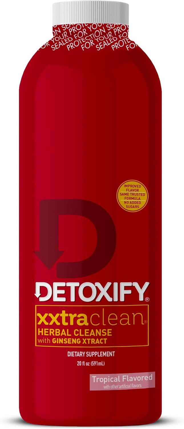 Detoxify Xxtra Clean: Apoya la desintoxicación natural de tu cuerpo (20 onzas líquidas)