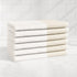 Cotton Linen-Like Border 6-Piece Towel Set - Priya Collection