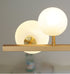 Modern Light Luxury Chandelier with Horizontal Pipe Suspension for Kitchen