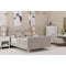 Cama de plataforma Zaldy, gris claro