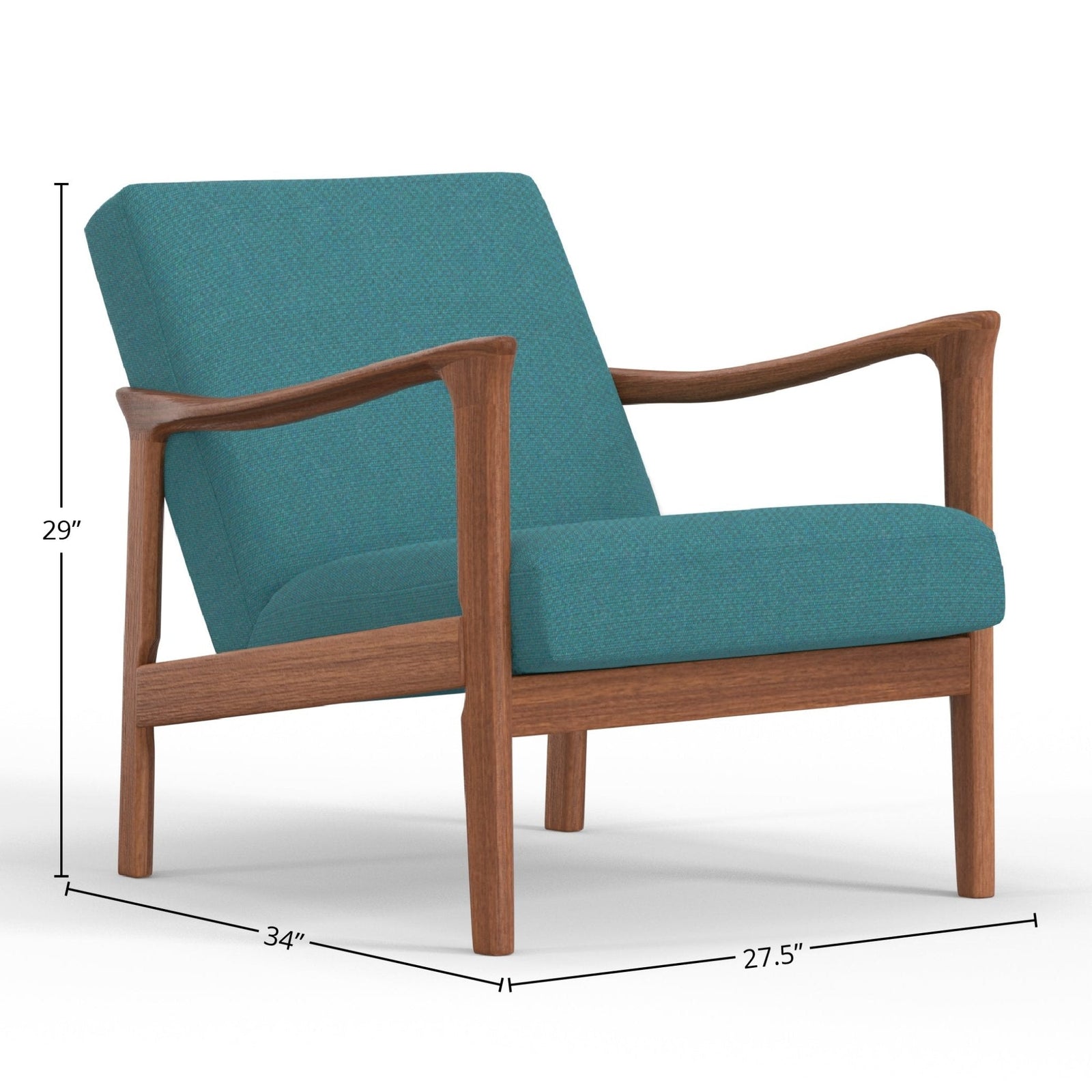 Sillón Zephyr (turquesa)