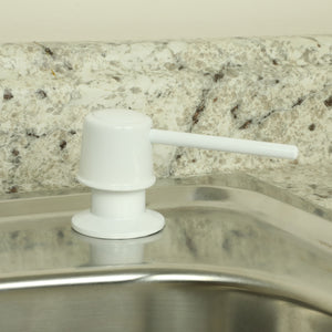 Danco 10041A Universal Soap Dispenser with Straight Nozzle in White