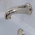 Danco 10319 8 in. Decorative Tub Spout with Pull Down Diverter in Brushed Nickel
