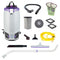 ProTeam 107688 GoFit 10, 10 qt. Backpack Vacuum with Xover Multi-Surface Telescoping Wand Tool Kit