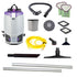 ProTeam 107700 GoFit 6, 6 qt. Backpack Vacuum with 15" Carpet Sidewinder Tool Kit