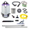 ProTeam 107707 GoFit 6 PLUS, 6 qt. Backpack Vacuum with ProBlade Carpet Tool Kit