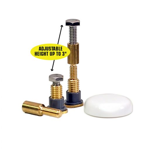 Danco 10770 Zero Cut Bolts Toilet Mounting Bolts 2-Pack