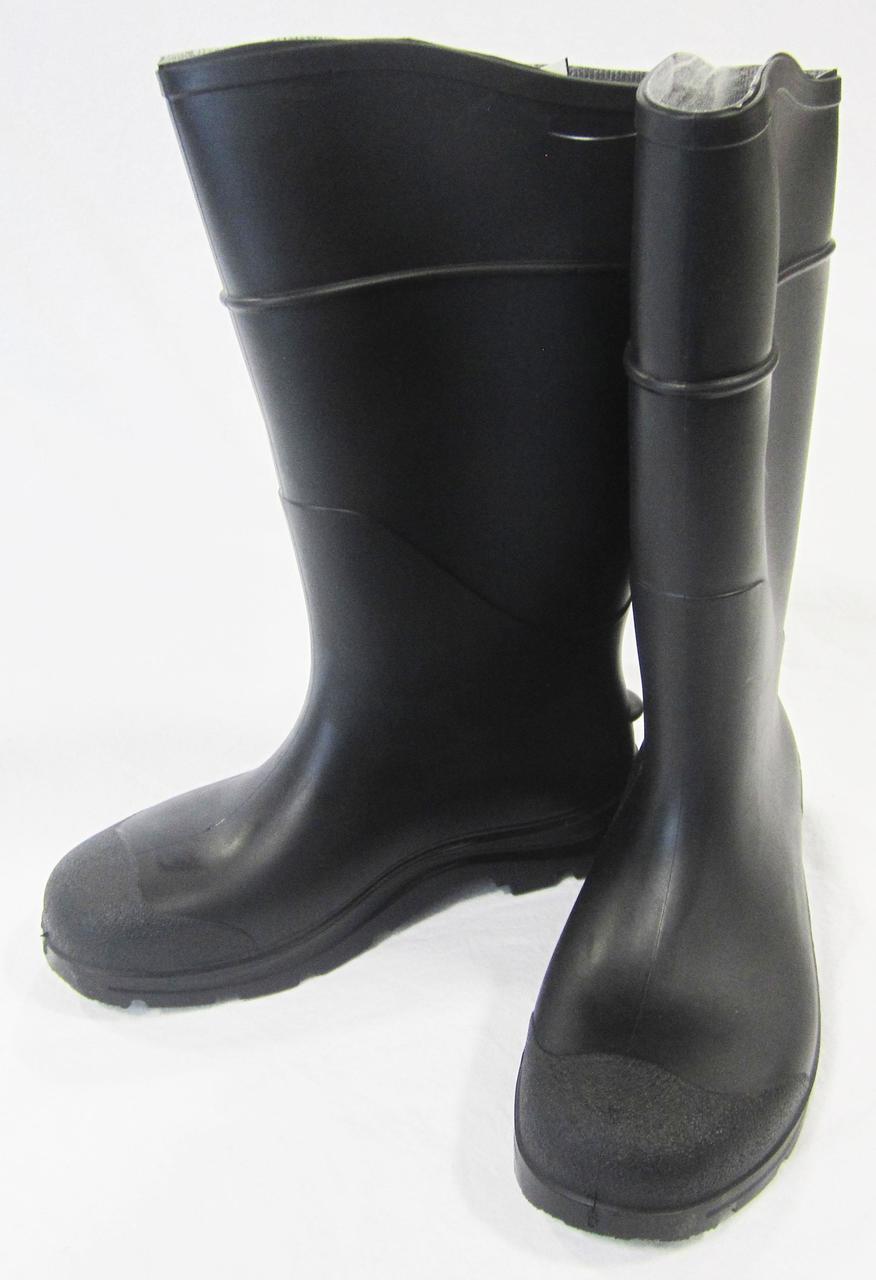 Marshalltown 14078 Black Plain Toe Boots-Over the Foot-Size 10