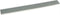 Marshalltown 16853 Concrete 24" Notched Squeegee Replacement Blade; 1-8"