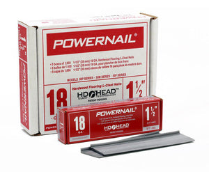Powernail L-150185 1-1-2 Inch 18 GA. flooring nail 5,000 nails