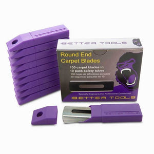 Better Tools 20101T 3G Extreme Round End Carpet Blade, 100/Multipack