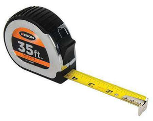 Keson PG1835 35' x 1 inch Measuring Tape FT, 1-8, 1-16