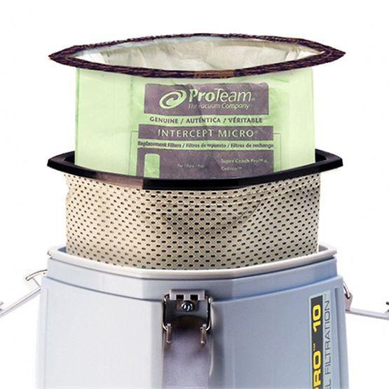 ProTeam Vacuum 107313 Intercept Micro Filter Bag, Fits SCP 10 (10 pk.)
