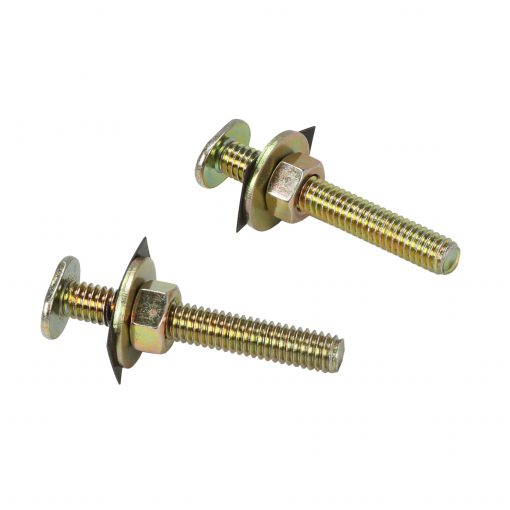 Danco 40543Q 5/16 in. x 2-1/4 in. Closet Bolts with Nuts and Washers