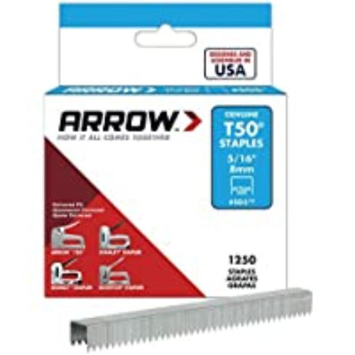 Barwalt 73151 Arrow 5-16 Inch Staples 1250 Pack