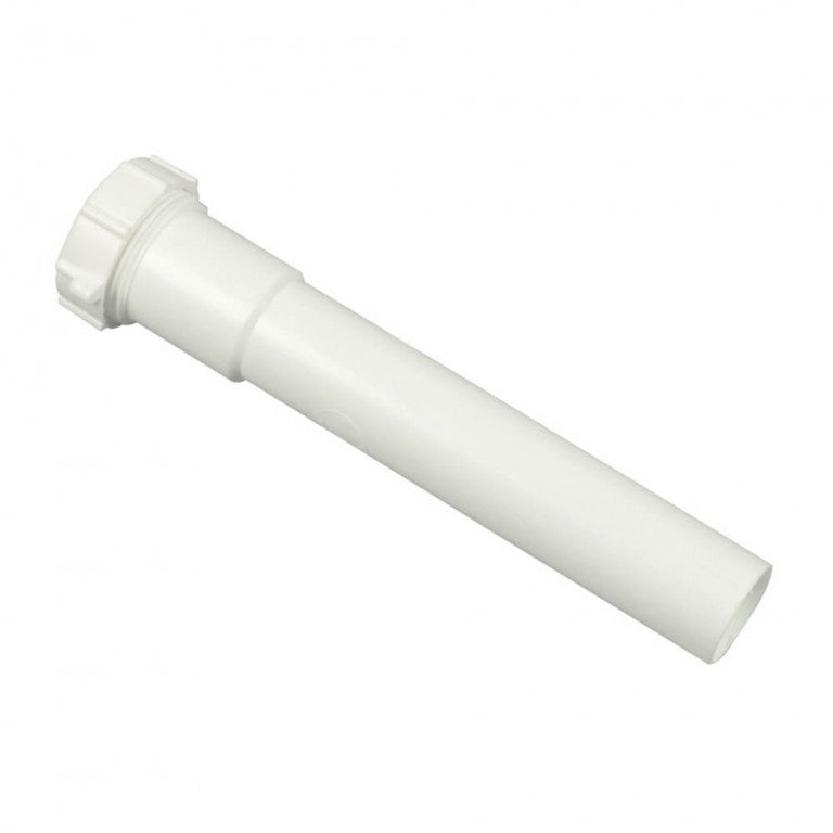 Danco 51668 1-1/4 in. X 8 in. Slip-Joint Extension Tube in White