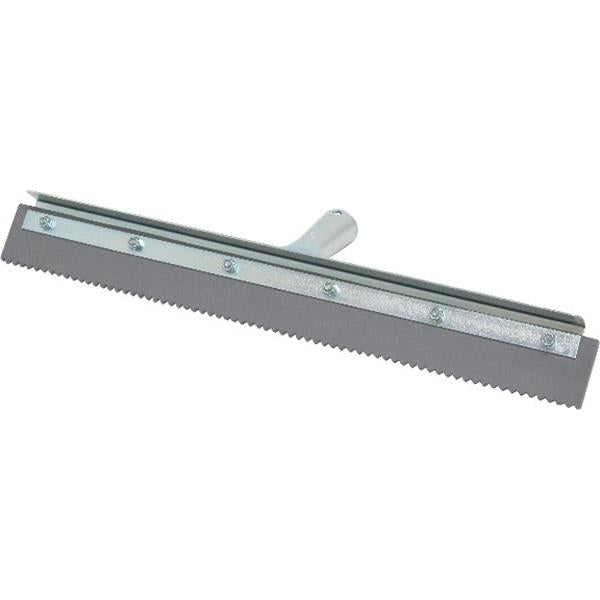 Marshalltown 16838 Concrete 18" Straight Notched Squeegee Complete with Frame;1-8" Notch