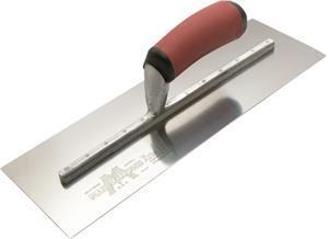 Marshalltown 12619 14 X 4 1-2 Stainless Steel Drywall Trowel Curved Dura Soft Handle