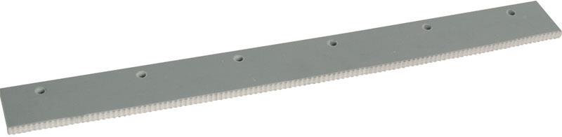 Marshalltown 16855 Concrete 24" Notched Squeegee Replacement Blade; 1-4"