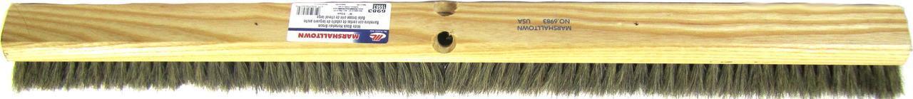 Marshalltown 16983 36" Horsehair Broom-Wide Block