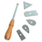 Marshalltown 19483 Paint & Wall-Covering Molding Scraper Set with 7 Blades